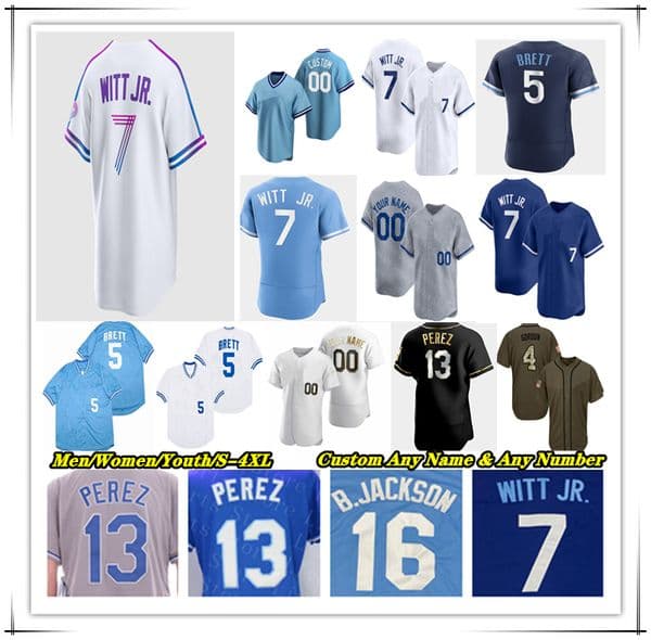 2026 City Bobby Witt Jr Salvador Perez Baseball Jersey Maikel Garcia Vinnie Pasquantino Seth Lugo Michael Wacha Kyle Isbel Jonathan India royal Collins Caglianone
