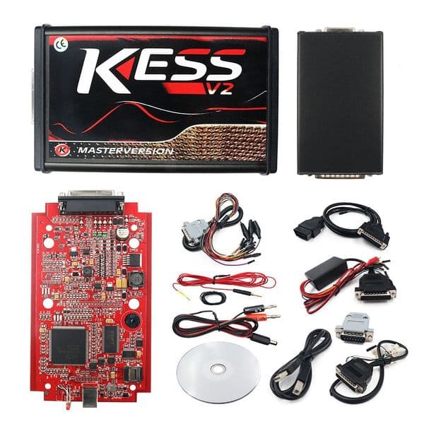 Online KESS V5.017 2.80 EU Red KTAG V7.020 4 LED v2.25 K-TAG 7.020 Master KESS 5.017 OBD2 Programmer