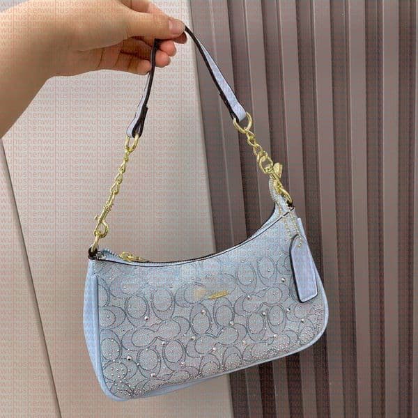 Designer Shoulder bag Luxury Woman Wallet Brown Fashion Handbag Classic Womens Printed Retro Sweet Outdoors Purse Underarm Bag