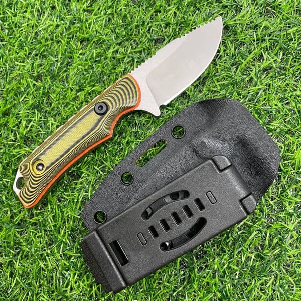 BM 15017 Hidden knife Canyon Hunter Fixed Blade Knife G10 Handle Outdoor Hiking Camping Tactics Survival EDC Hunting Knife Gift Men