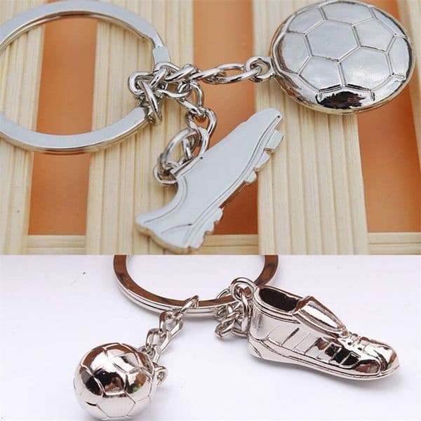 World Cup Metal National Team Keychain Football Shoe Company Community Event Gift With Engraved Logo Chunjinqiuli