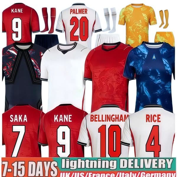 england 2026 football shirt Soccer Jerseys Men and Kids kit KANE BELLINGHAM MAINOO BOWEN RICE FODEN GORDON TONEY PALMER PICKFORD Player fans Jersey Kit Uniforms 666