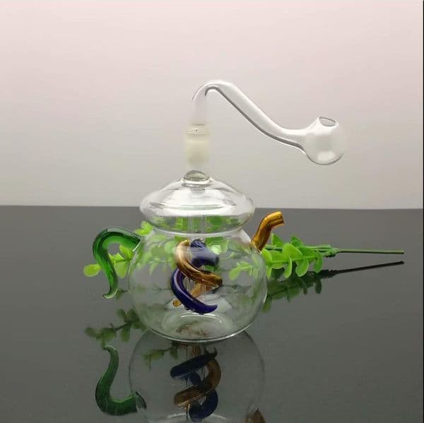 Smoking Pipes Aeecssories Glass Hookahs Bongs Classic Teapot Glass Water Smoke Bottle