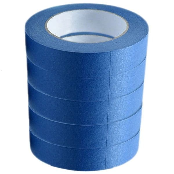 5 Rolls Painters Tapes Masking Tapes Automotive Walls Packing Masking Tape Auto Paint Tapes20m 250527BJ