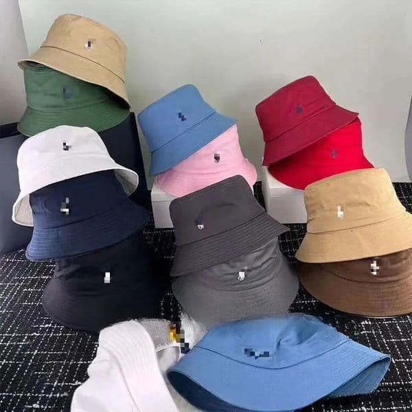 The pony Designer polo bucket cowboy for women Unisex Casual luxury summer casual sun visor fashion street hats dome sport casquette beach hat 424