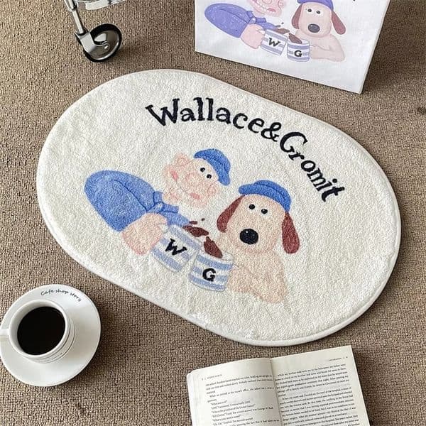 VIKAMA Simple Carpet Coffee Shop Carpet Living Room Rug For Bedroom Entrance Hall Doormat Bedroom Decoration Bathroom Floor Mat 260127BJ