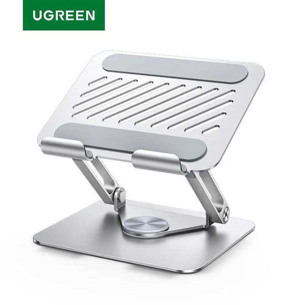 UGREEN Tablet Phone Stand 360Rotatable Aluminum iPad Stand For iPad Pro iPhone Tablet Support Laptop Stand Tablet Holder S26420