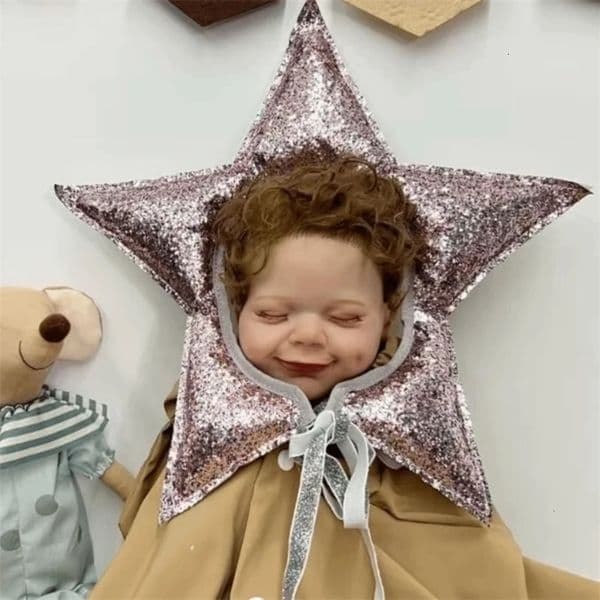 Elegant Star Headband Pography Props Sparkling Adjustable Glitter Hat Soft Children Size Party Accessories Children Shows 260402BJ
