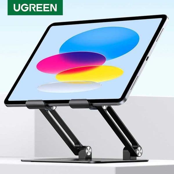 UGREEN Tablet Phone Stand For iPad Pro iPhone Tablet Support Aluminum iPad Holder Laptop Stand Phone Holder iPad Stand S26420