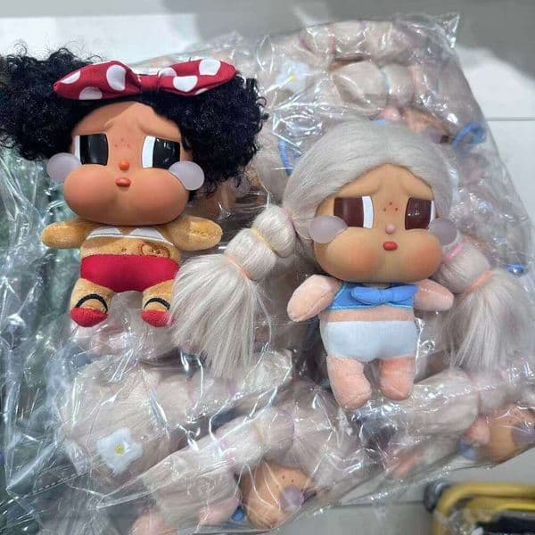 Secondgeneration Gulu Beach Vacation Vinyl Plush Doll Car Travel Bag Pendant
