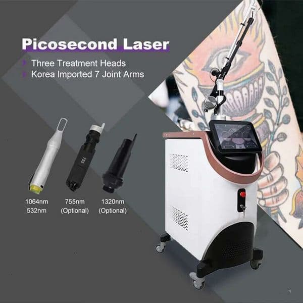 Ace 2026 Professional Q Switch Nd Yag Super Picosecond Laser Pigment Treatment Tattoo Removal Eyebrow Eyeline Washing Anti-Pigment Instrument