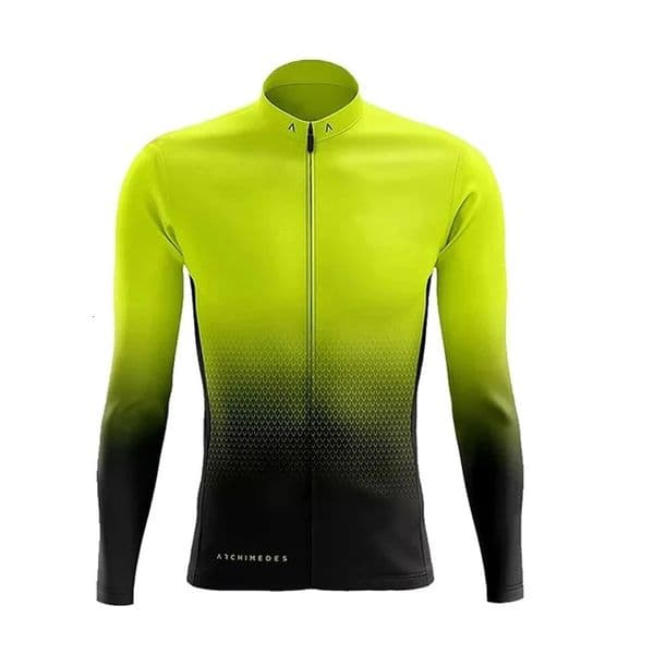 Cycling Jersey Long Sleeve MTB Bicycle Clothing Men Bike Sportswear Sport Clothes Shirt Spring / Autumn Outdoor Team Top 251112BJ
