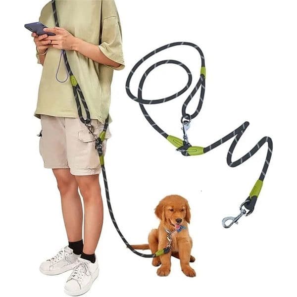 Strong Dog Leash Pet Leashes Reflective Leash For Big Small Medium Dog Leash Drag Pull Tow Golden Retriever 251201BJ