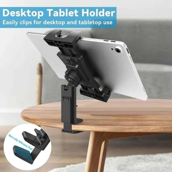 Portable Foldable Airplane Phone Holder Travel Essentials Handfree Tablet Bracket Multifunction 360 Rotation Cell Phone Stand S26420