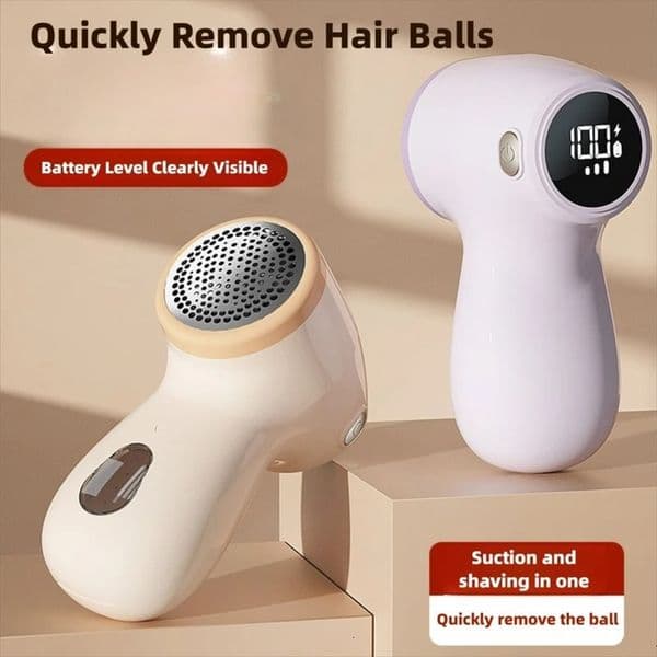 Clothing Shaver Trimmer Electric Hair Remover LED Display Portable USB Charging Brush Household Rechargeable Hair Ball Trimmer 251229BJ
