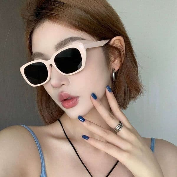 New Summer Dopamine Pink Travel Beach Photo UV Protection Internet Celebrity Fashion Sunglasses Dripiceco