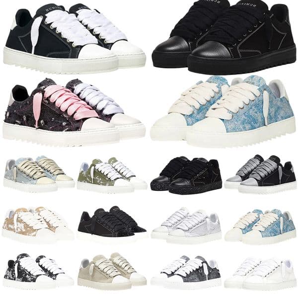 Numeris Atelie designer trainers mens womens running shoe trainer chaussure white pink black grey outdoor sports runner running casual shoe sneakers size 36-47