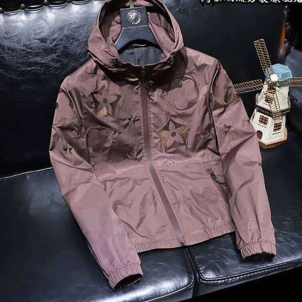 Designer Fashion New Hooded Men's Jacket Slim Spring And Autumn Trend Brand Designer Fashion Casual Versatile