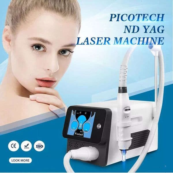 Ace 2026 New Portable Picosecond Tattoo Removal Laser Machine Q-Switch ND Yag Pigment Removal Micro Laser For Acne Treatment Beauty Device
