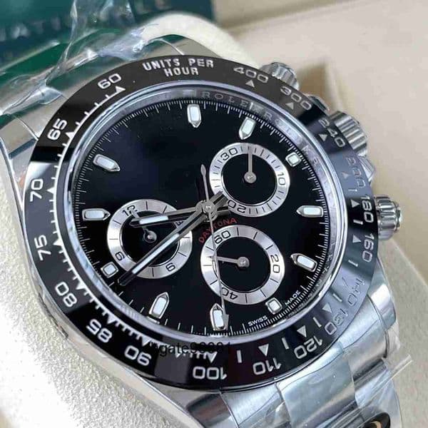 Top quality dayton watch mens watch day tona watches 4131 mechanical movement super clone watch sapphire crystal glass 904L steel 40mm with box XNRS