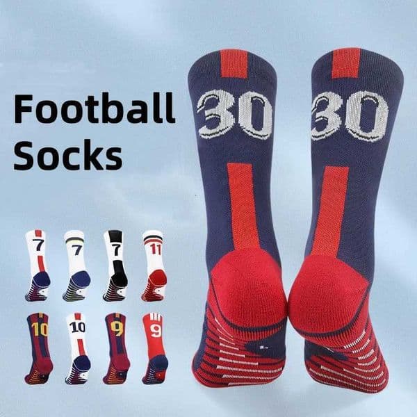 Mid-Tube Kids Soccer Socks Adults Mens Sports Football Socks Outdoor Towel Bottom Breathable Fast-drying Non-Slip Socks L260417
