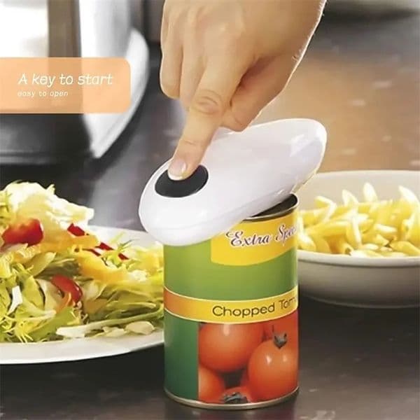 electric can opener 8-shaped can opener automatic bottle opener set 250614BJ