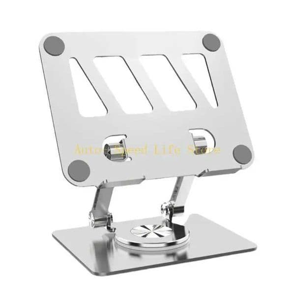 02DA Tablets Stand Holder with 360 Rotating Base Foldable Adjustable Tablets Holder S26420