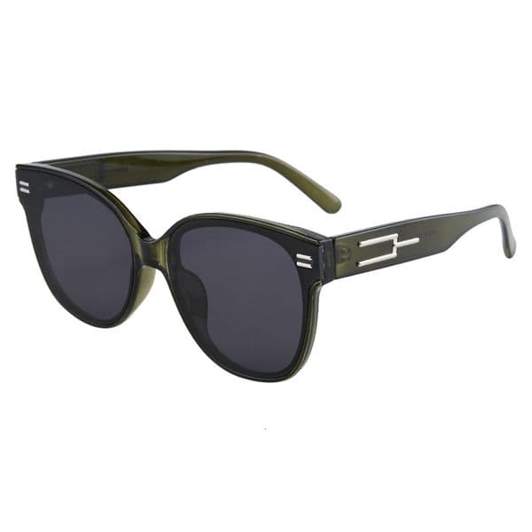 5619 Korean-style retro wide-leg sunglasses women, trendy and slimming, suitable for a natural look, celebrity-inspired glasses