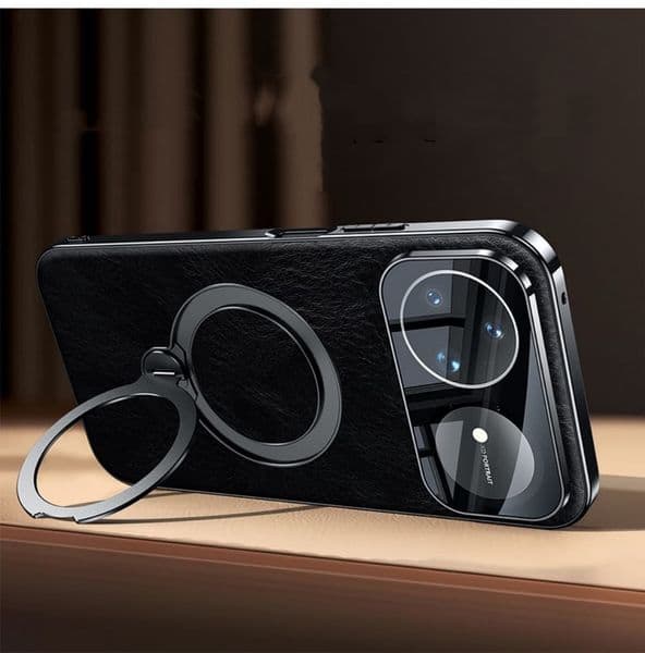 Premium PU Leather Back Case For Huawei Nova 15 Ultra 15 Pro 360° Bracket Cover