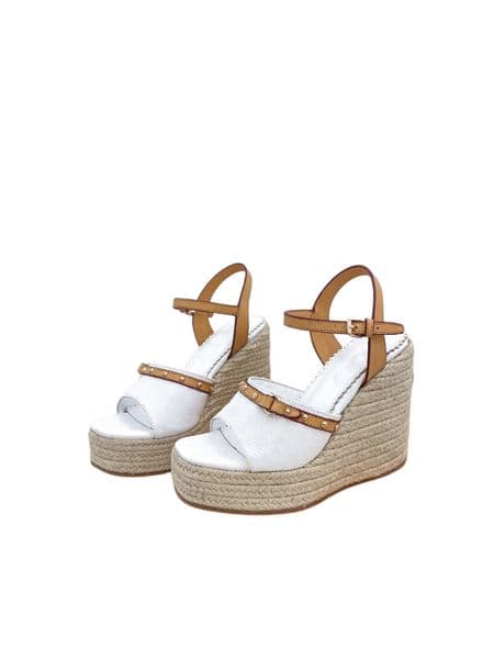 Luxury designer sandals women's summer fashion twine heel sandals and height-increasing sandals providing a variety of color options and equipped with gift boxes