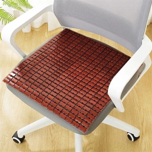 Non-slip Bamboo Summer Cool Mat Breathable Not Touching Salon Cushion Foldable Comfortable Dining Table Mat Home 250606BJ