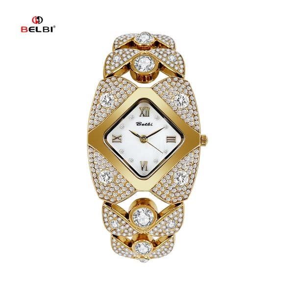 Womens Watch BELBI Standard Watch Fashion High Quality Womens Watch Diamond Set Light Luxury Niche Watch Quartz Watch Luxury Designer Watches