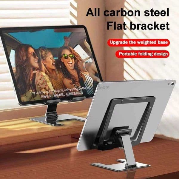 NEW Aluminum Alloy Foldable Tablet Stand Adjustable Height Angle Desktop Stand Holder For Ipad Pro/Air/Min Mobile Phone Bracket S26420
