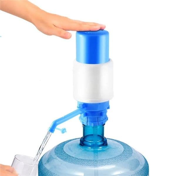Portable Bottled Drinking Water Hand Press Removable Tube Innovative Vacuum Action Manual Pump Dispenser 250520BJ