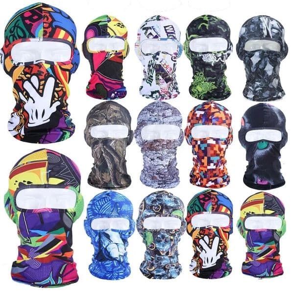 Outdoor Sports Balaclava UV Protection Breathable Riding Motorcycle Face Mask Cover Headgear Men Women Cycling Neck Face Shield 251202BJ