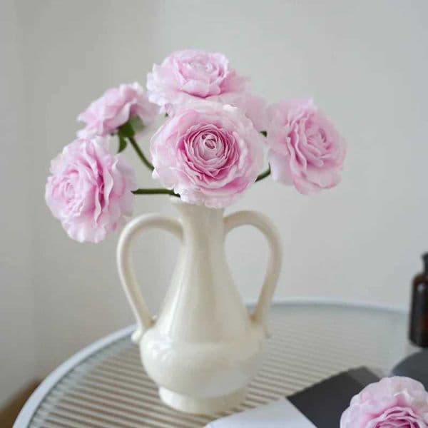 10Pc Artificial Moisturizing Lotus Real Touch Flowers Bridal Bouquet Accessories Wedding Deco Bouquet Home Party Realistic Lotus T260420