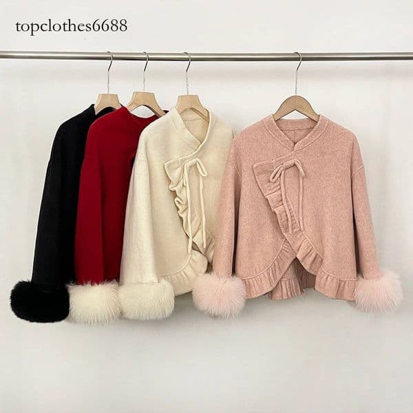 26ss OFTBUY Real Women's Coat High Quality Luxury New in Coats & Jackets Warm Women Clothing Jacket with Fur Winter Clothes SANRAN