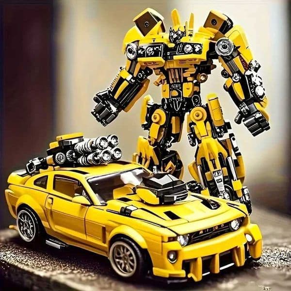 1060 Abs Building Block Toys Building Toy Set 2-in-1 Model Building Kit Adult Creative Building Blocks for Home Decoration IT260420