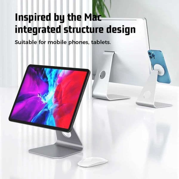 Tablet Stand For iPad A16 M2 M3 Air 11 13 Pro M5 M4 129 A17 Metal Magnet Rotation Tablet Holder For Samsung Phone S26420