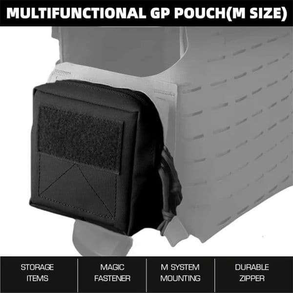 Outdoor Multi functional GP Bag M-Size MOLLE GP Storage Bag Used for Belts and Belts 251202BJ