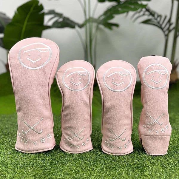 Golf Club Favorite, Laughing Pink Protective Cover, Made of Waterproof and Durable Material, Provides the 26Y0420