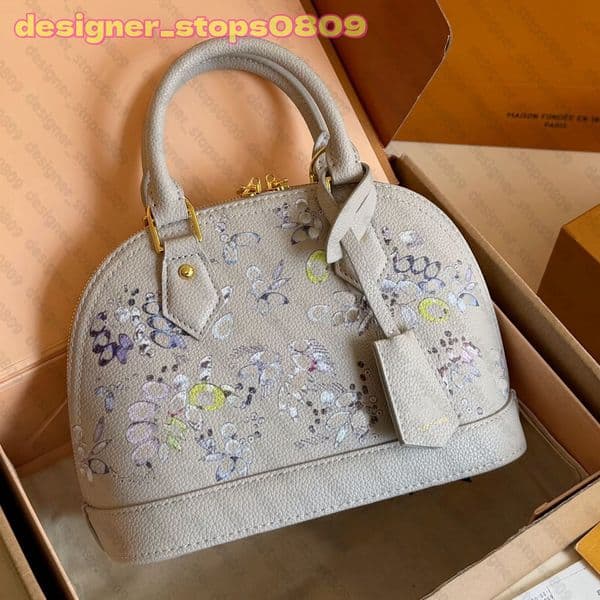 Designer bag fashionable shoulder bag chain genuine leather diagonal old flower chain handbag luxury bag letter printed armpit bag designer wallet top 10A