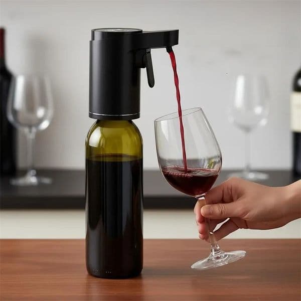 Adjustable Intelligent Induction Wine Extractor USB Charging Wine Dispenser Infinite Adjustment Touch Automatic Wine Dispenser 260408BJ