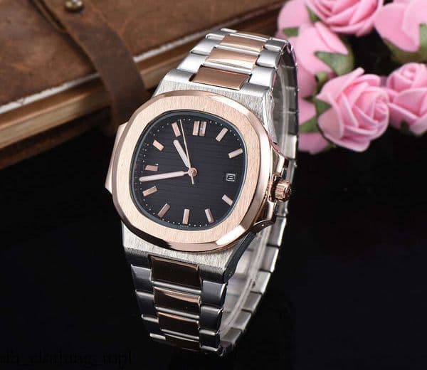 Patekelys Philipelys watch for men women square staninless steel hot male wristwatch luxury fashion woman bracelet watches new designer ppwatch e40