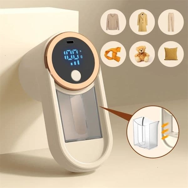 ONEKA Rechargeable Fabric Shaver Lint Remover Sweater Defuzzer Lints Fuzzs Pills Pilling Trimmer for Clothes Furniture Gift Idea 260127BJ