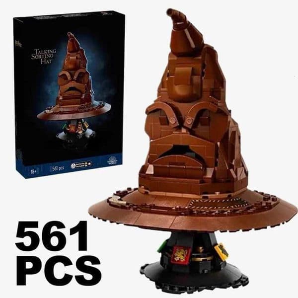 2026 New New Harry Potter Sorting Hat Magic Hathigh-End Imitation Whiskey Bottle Set Of Building Blocks, A High-Quality Decorative Alcohol Bottlew251215 To 002