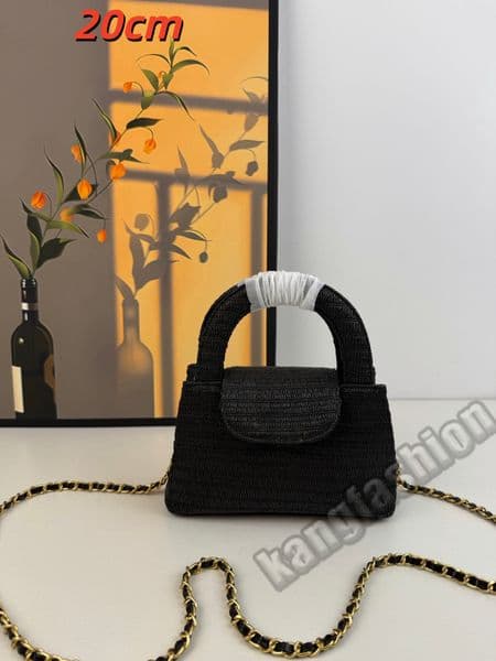 Classic Woven Straw Handbags Fashion Evening Bags Vintage Party Shoulder Bags OOTD Bags