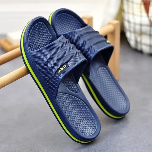 Man Slippers Comfortabl Non-Slip Bathroom Slippers Soft Comfortable Home Summer Slippers Indoor Bathroom Mens Slippers EVA 260420