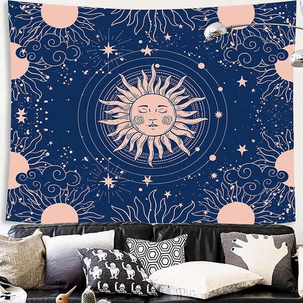 Celtic Tree of Life Tapestry Wall Hanging Room Decor Aesthetic Yoga Mats Landscape Tapestrys Wall Art Decorative Altar Cloths