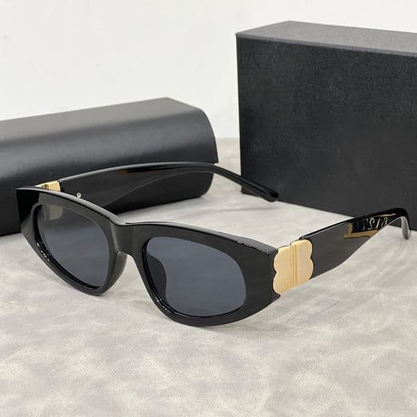 Designer Polygon Fashion Vintage Sunglasses for Women Men Classic Casual Gift Beach Shading UV Protection Polarized Glasses with Box